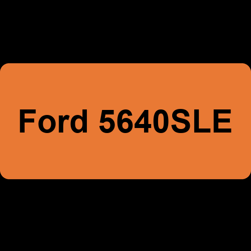 Ford 5640SLE